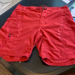 Red northface mens board shorts. Excellent condition